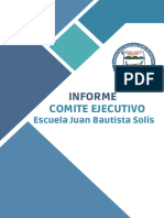 1er Informe Comité Ejecutivo