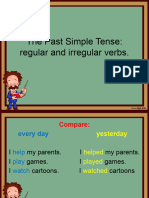 The Past Simple Tense: Regular and Irregular Verbs