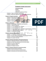 Business Studies Igcse Notes