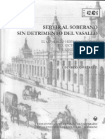 Cavieres, Eduardo - Historia E. en Servir Al Soberano