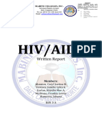 Hiv Aids Written Report 1