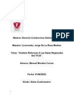 Analisis de Salas Regulares Del TFJA