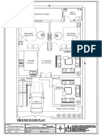 Passage 5'-0" Wide Bath 7'-0"X5'-0": DWG Title: Ground Floor Working Plan