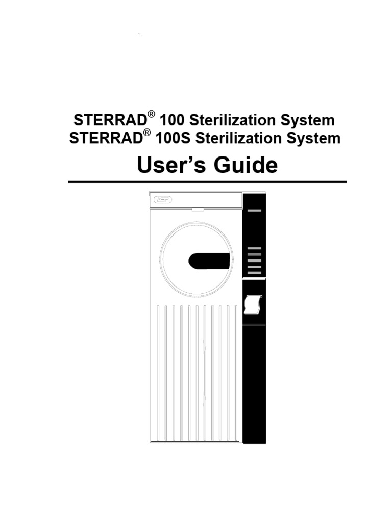 100S User Guide | PDF | Sterilization (Microbiology) | Chemistry