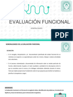 Evaluación Funcional