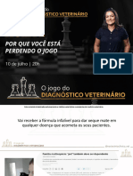 Aula 1 - O Jogo Do Diagnóstico Veterinário