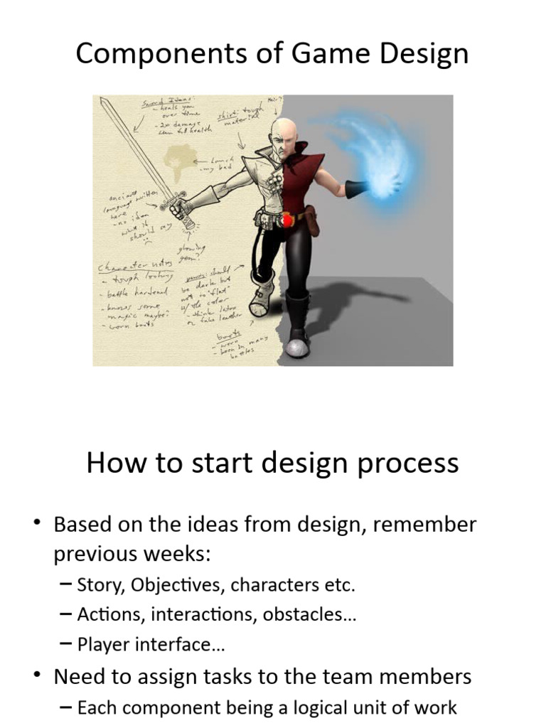 Components of game design pdf