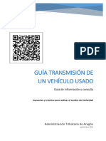 Guía Transmision - Vehiculo - Usado