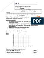 EXAMEN 1er Trimestre-MATE