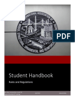 Student Handbook Rules Regs 12272022