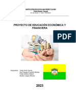 Proyecto de Educacion Economica 2023