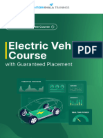 Electric Vehicles Specialization Brochure
