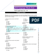 CDS English Full Length Mock Test 05