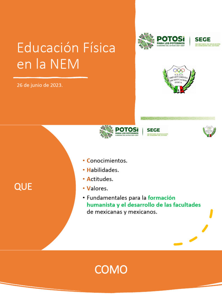 Educación Física Nem Pdf Educación Física Educación De La Primera