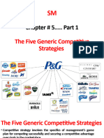 Chapter # 5 .. Part 1: The Five Generic Competitive Strategies