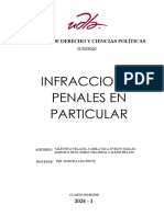 Portafolio Infracciones Penales - Progreso I