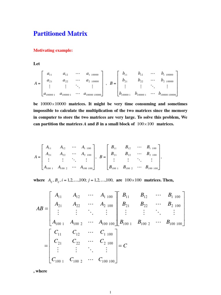Efficient Matrix Multiplication | PDF