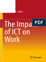 The Impact of ICT On Work: Jungwoo Lee Editor