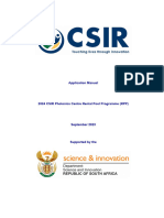 2024 CSIR Rental Pool Program Manual