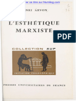 L Hestetique Marxiste