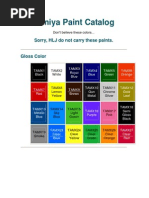 Tamiya Paint Color Chart PDF | PDF | Green | Grey