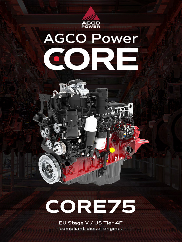 AGCO Power CORE75 Diesel Engine Overview | PDF | Diesel Engine | Engines