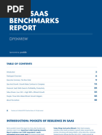 OpenView SaaS Benchmarks Report 2023