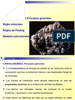 Tema 9 Cristaloquímica, Principios Generales