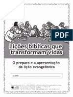 11-ENSINANDO A PALAVRA DE DEUS - Lições Bíblicas Que Transformam Vidas - ALUNO - 2016