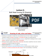 Forming - Lec. 5 - Drawing Processes - Dr. Mohamed Daha