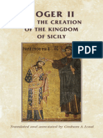 Roger II and The Creation of The Kingdom of Sicily 0719082013 9780719082016 Compress