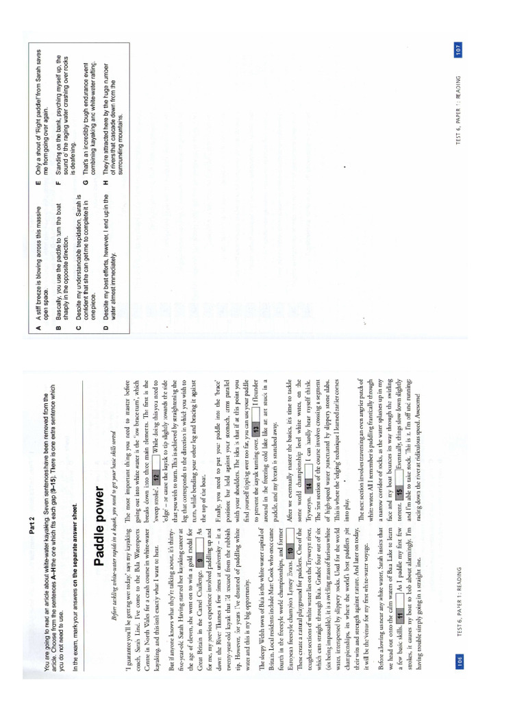 Paddle Power | PDF