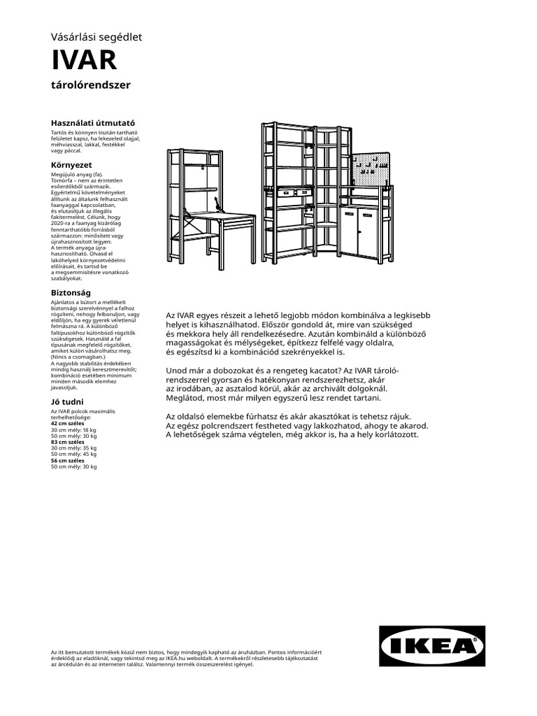 Ivar Buying Guide A4 Noto Hu  PDF