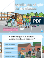 Powerpoint El Respeto en El Salon de Clases - 16 11