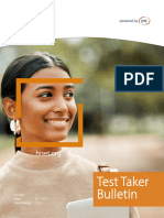 HiSET Test Taker Bulletin