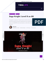 Saga Knight - Level 8 Ao 80 - Tibia Life