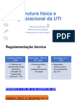 Estrutura Física e Organizacional Da UTI