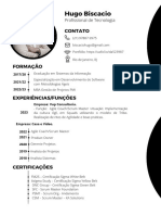 Currículo Preto e Branco Infoprodutora