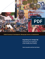 Organizing U.S. Foreign Aid: Confronting The Challenges of The Twenty-First Century