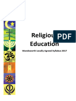 Wandsworth Locally Agreed Syllabus For Religious Education