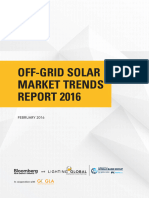 Off Grid Solar Trends Report 2016