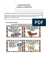 EVALUACION COMPRENSION LECTORA Tercero Básico