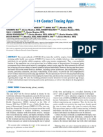 A Survey of COVID-19 Contact Tracing Apps