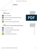 Acte administratif - Partie 1 - Détails - Kahoot!