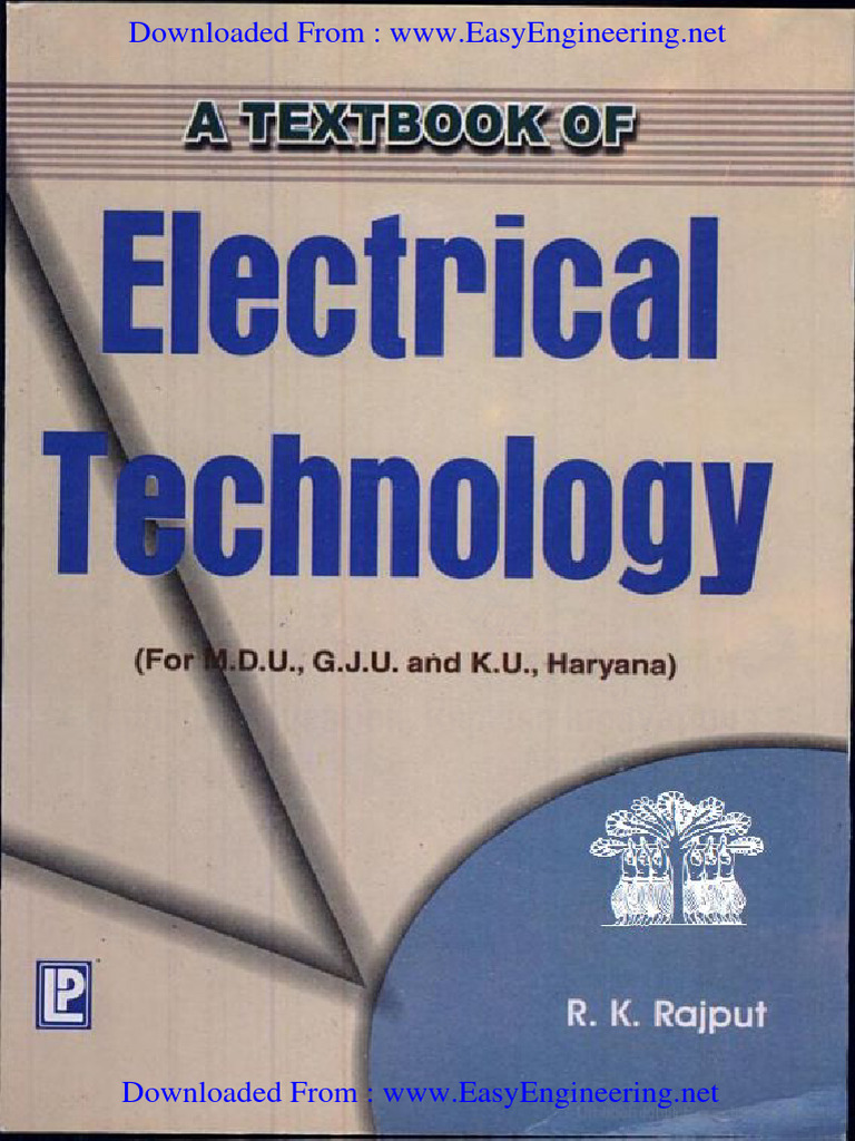 Electrical Technology by R K Rajput PDF