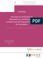 Tutorial Descarga de Certificados PFF 2023