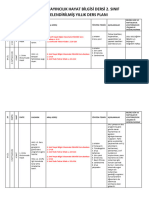 2 Sinif Hayat Bilgisi Yillik Plan