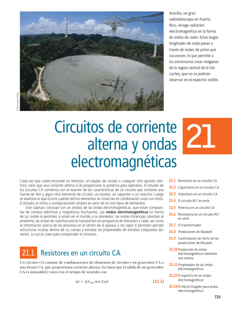Cap 21 - Serway - Secc 21.1-21.3 | PDF | Inductor | Corriente eléctrica