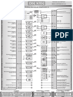 Alfa Romeo 156 2.0 16v 2000-.... - Esquema Elétrico Da Injeção Eletrônica - Bosch Motronic m1.5.5