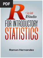 R With RStudio For Introductory Statistics